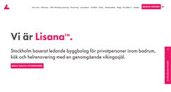 Desktop Screenshot of lisana.se