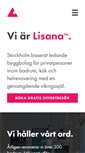Mobile Screenshot of lisana.se